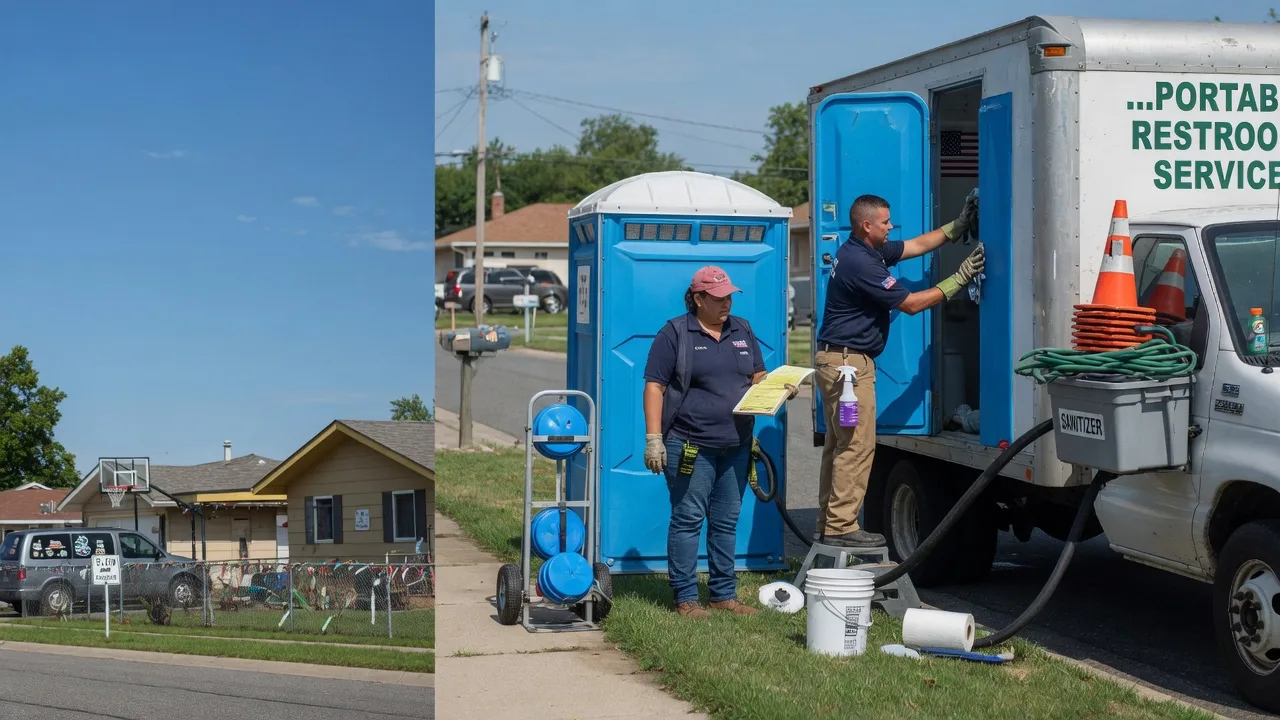 Portable Toilet Rental in Hoffman, IL near me
